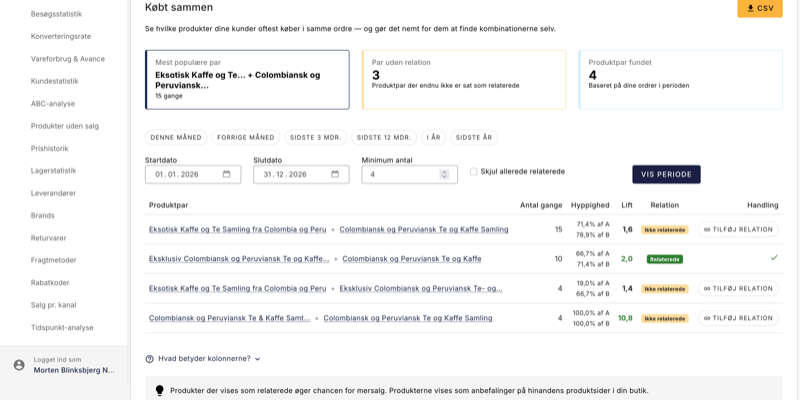 Dine ordrer ved allerede hvad kunderne vil have. Nu kan du se det