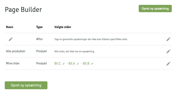 Page builder example