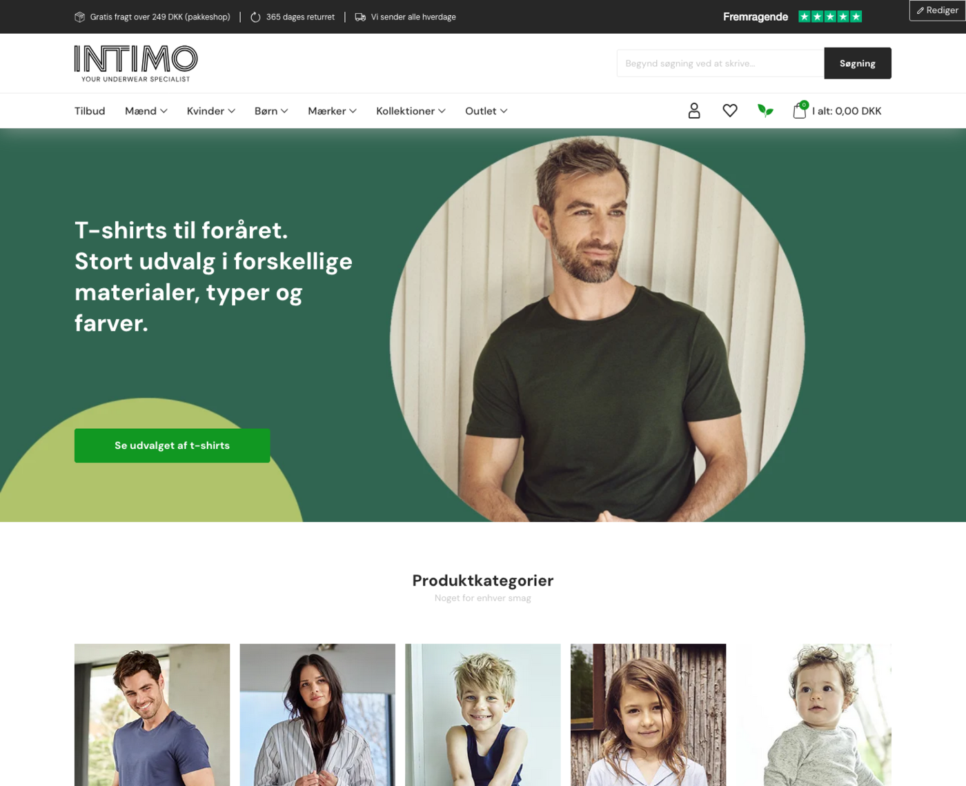 Intimo & JBS, koncern med 12+ webshops